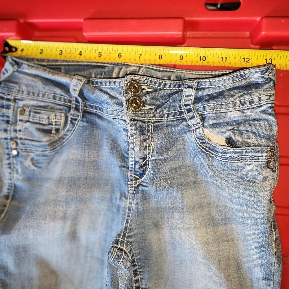 Wallflower Light Blue Straight Leg Jeans